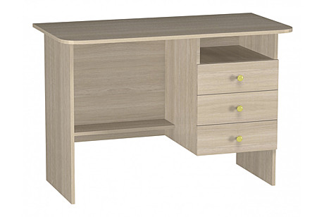 Стол письменный с 3-мя ящиками (1100*550*766)