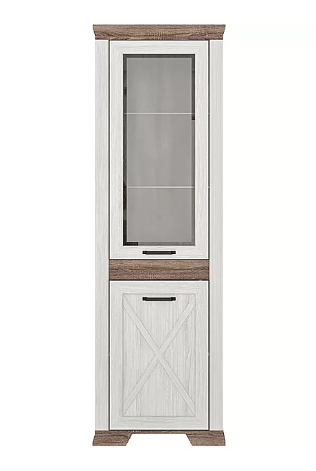 Шкаф с витриной Марсель REG1W1DL (DP)(DL) (665*2105*455)