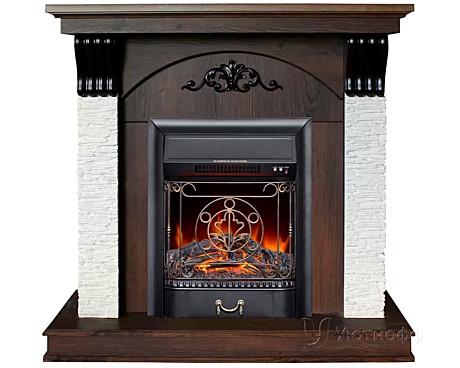 ОбрамлениеCORFINO R STD/EUG NT-F316) Электроочаг MAJESTIC-S LUX BL SHB (MJ4) 