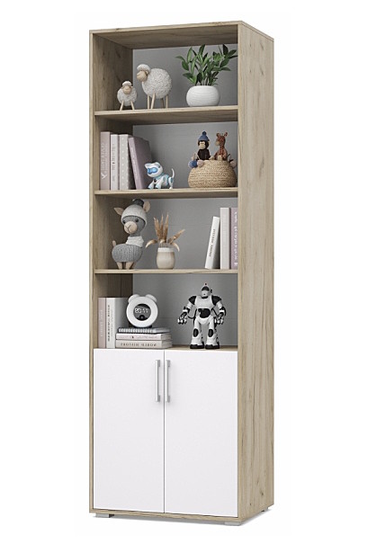 Оливия 021 Шкаф 2-х ств+ полки (240*666*470)