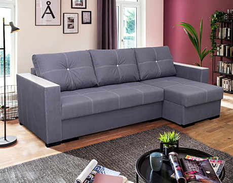 Диван Остин угловой (2430*1420*940) Спальное место: 2100*1360