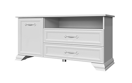 Тумба для теле-радио Грация 1300 2 ящ +1 дверь