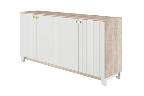 Ланзетти - Тумба 4 двери (422*1734*841)