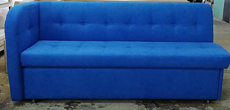 Диван Лидер прямой с боковой спинкой и спальным местом 2100