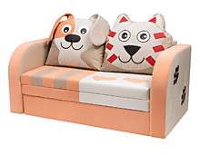 Детский диван-кровать "Кот и Пёс"(1260*1900)
